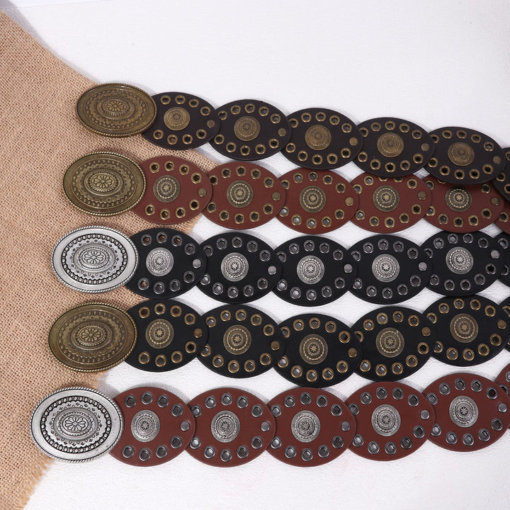 Bohemian Coin Studded Waist & Bust Harness Belt
