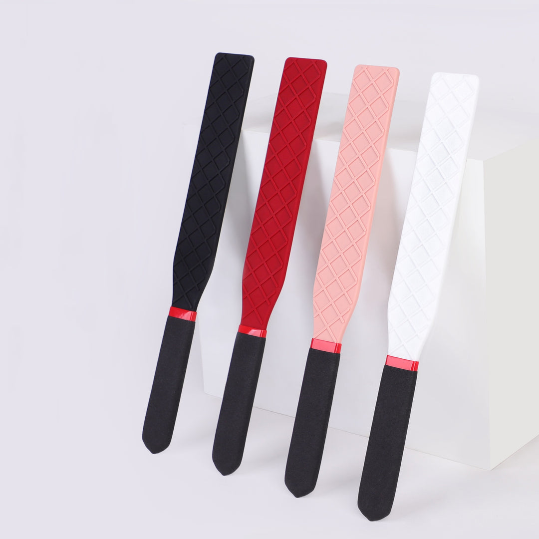 Grid Textured Silicone Spanking Paddle