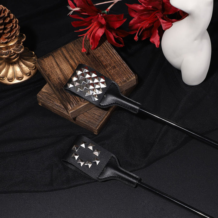 Studded Leather Spanking Paddle