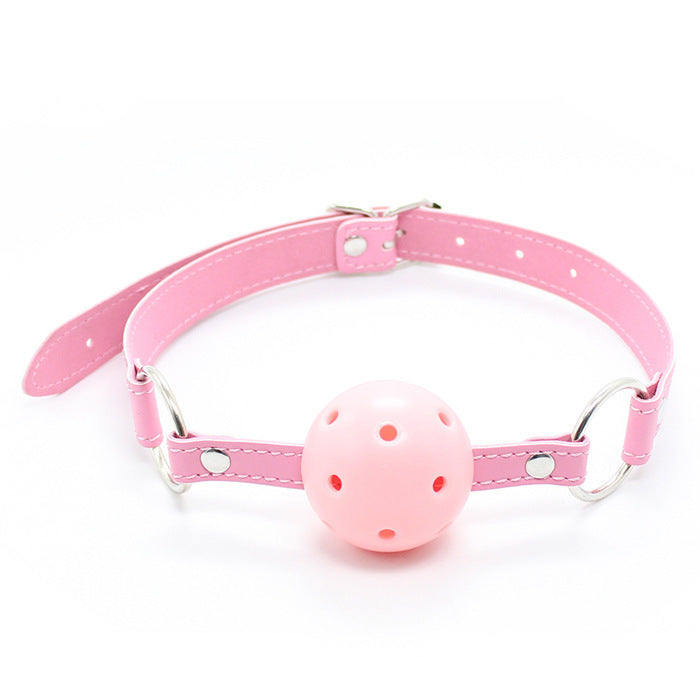 Adjustable PU Leather Strap Ball Gag