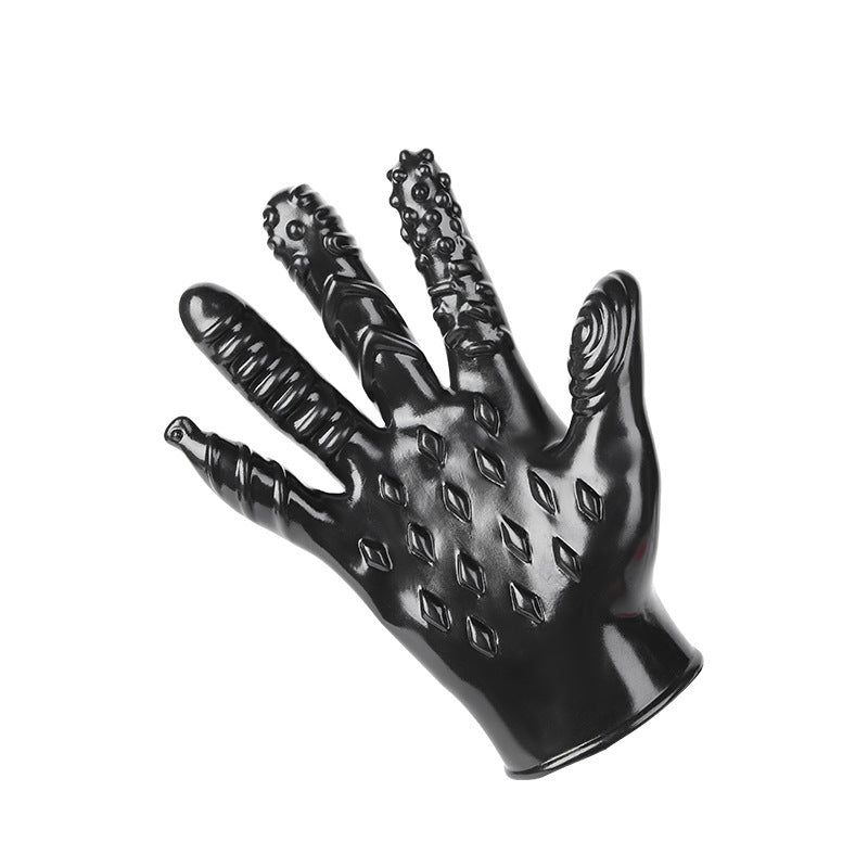 Textured Multi-Pattern Sensory Sleeve Glove