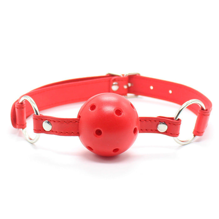 Adjustable PU Leather Strap Ball Gag
