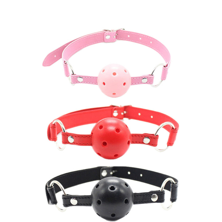 Adjustable PU Leather Strap Ball Gag