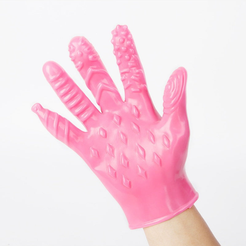 Textured Multi-Pattern Sensory Sleeve Glove