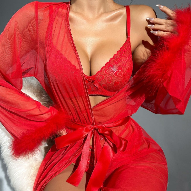 Romantic Lace Lingerie Set