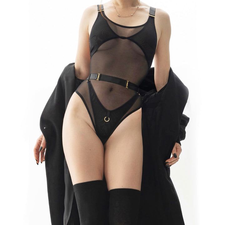 High-Quality Seductive Mesh Bodysuit