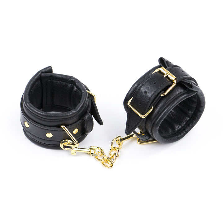 Padded Leather Restraint Cuffs