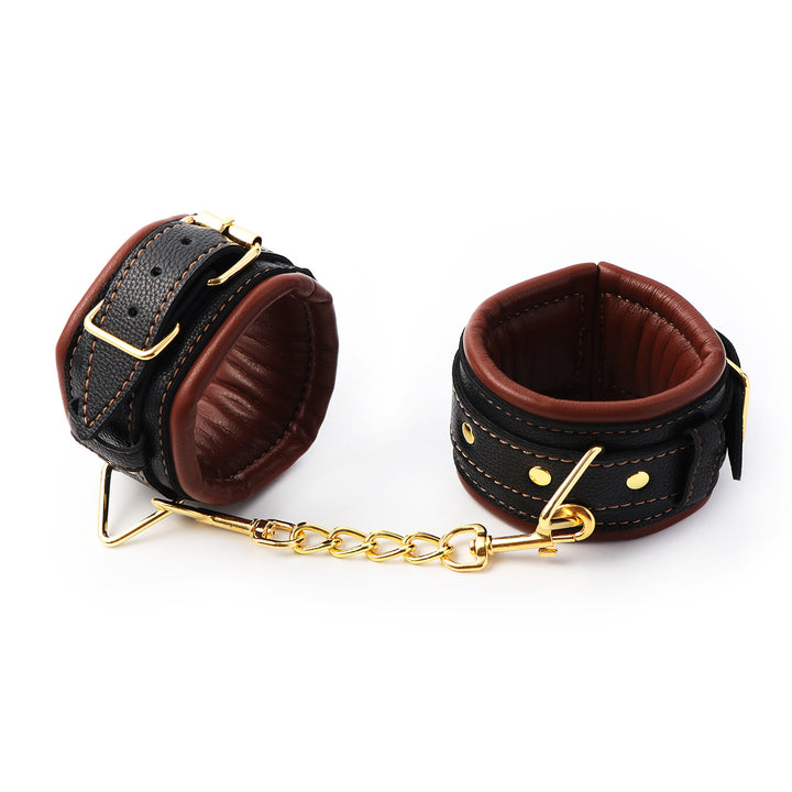Padded Leather Restraint Cuffs