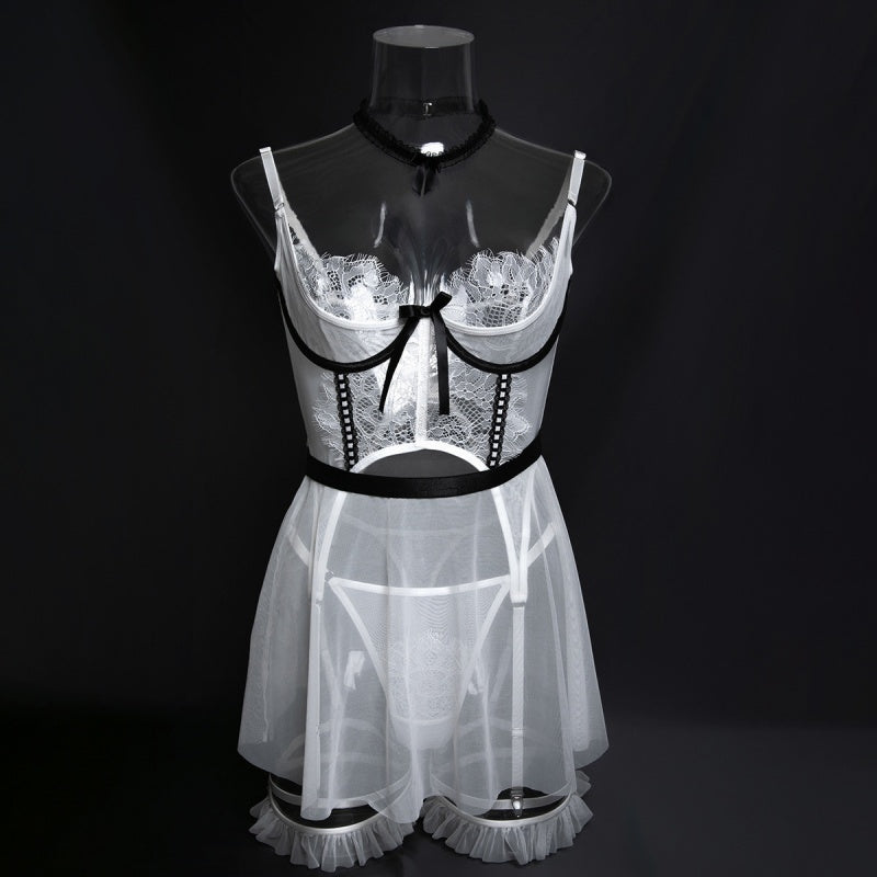 Sheer Mesh Whisper Sheer Patchwork Camisole