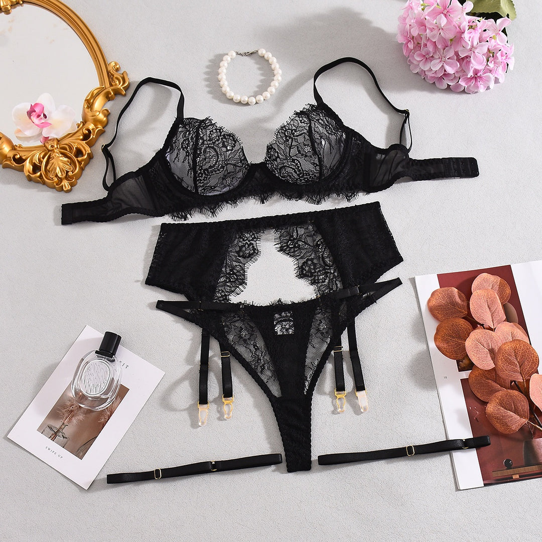 Luxurious Lace Temptation Lingerie Set