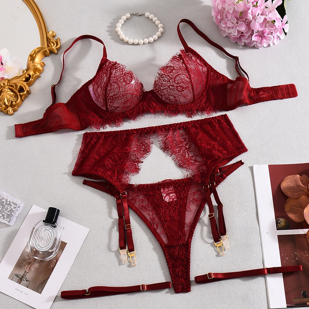 Luxurious Lace Temptation Lingerie Set
