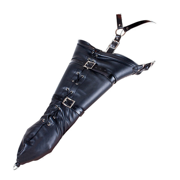 Lace-Up PU Leather Arm Bondage Glove