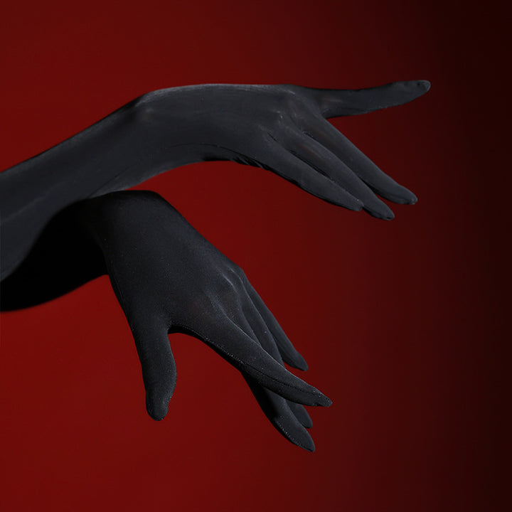 Silken Whisper Five-Finger Gloves