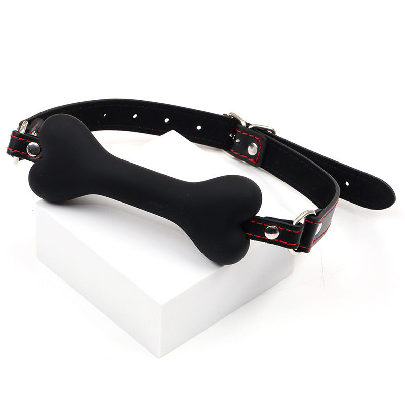 Bone Shaped Silicone Gag