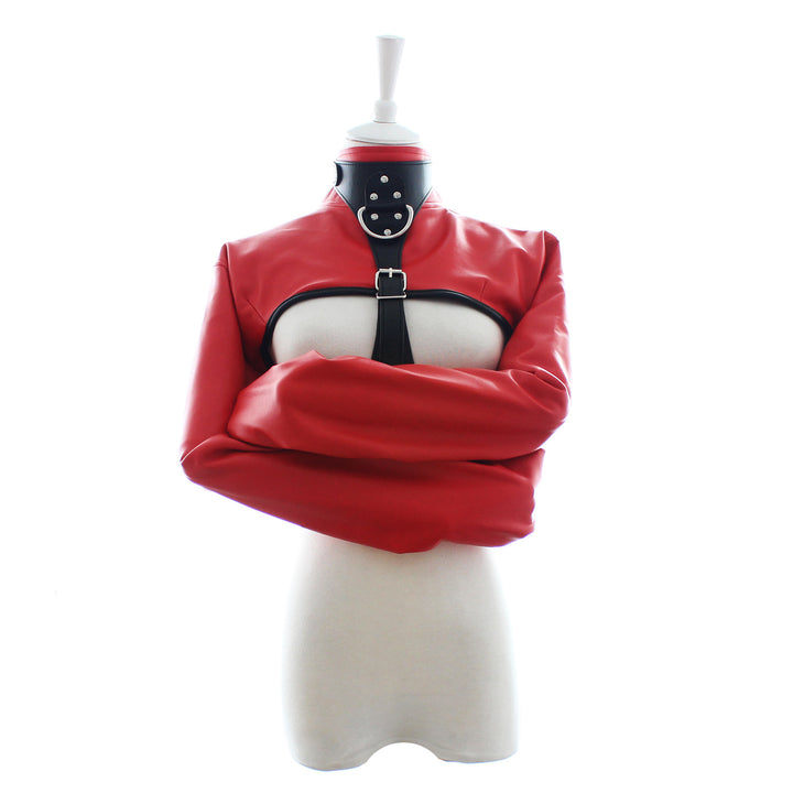 Patent Leather Restraint Bodysuit