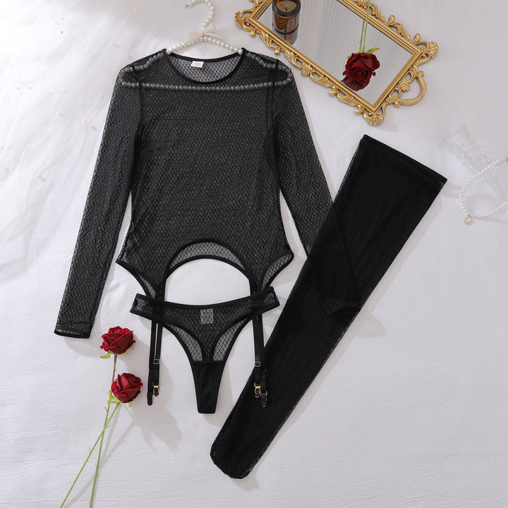 Shadowline Sheer Net Bodysuit