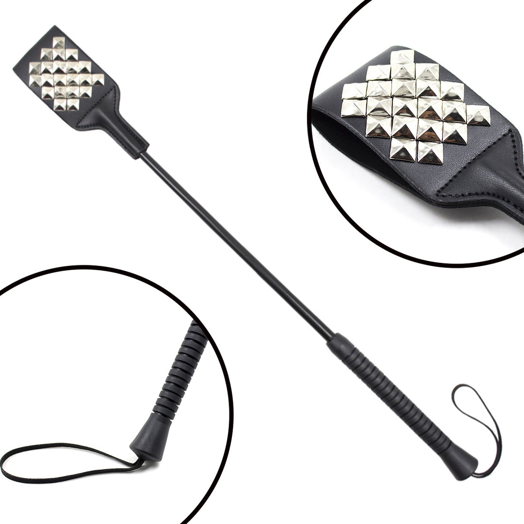 Studded Leather Spanking Paddle
