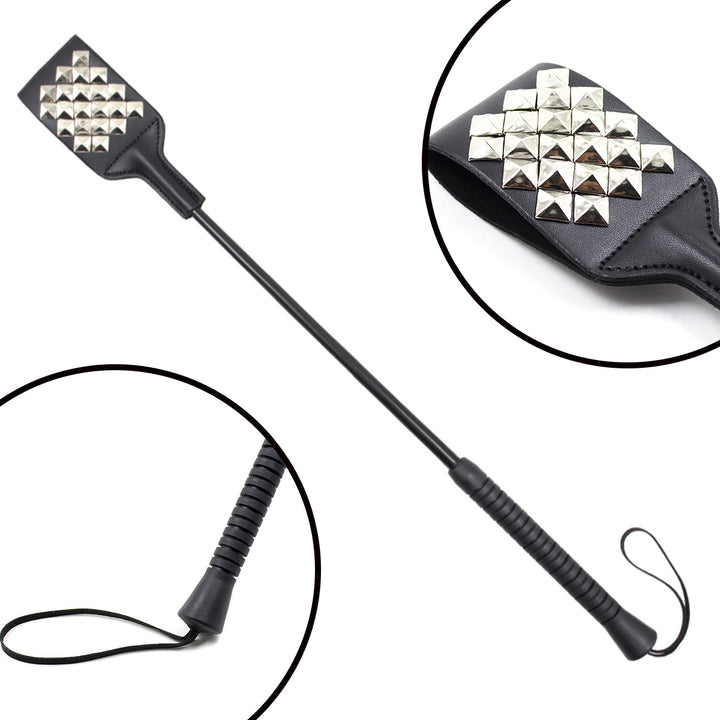 Studded Leather Spanking Paddle