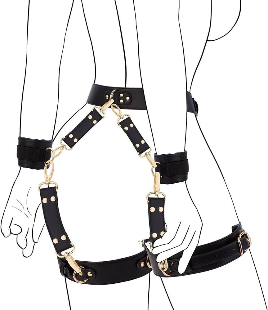 Leather Bondage Restraint Kit
