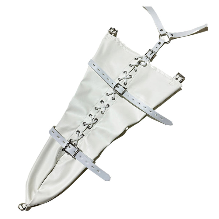 Lace-Up PU Leather Arm Bondage Glove