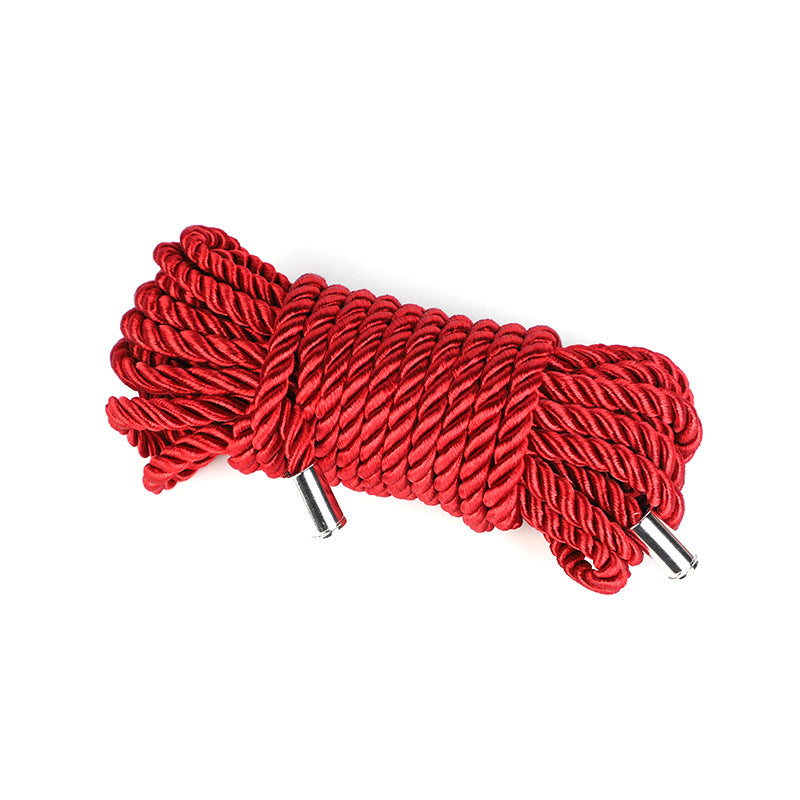 Multi-Color Metallic Tip Rope Bondage