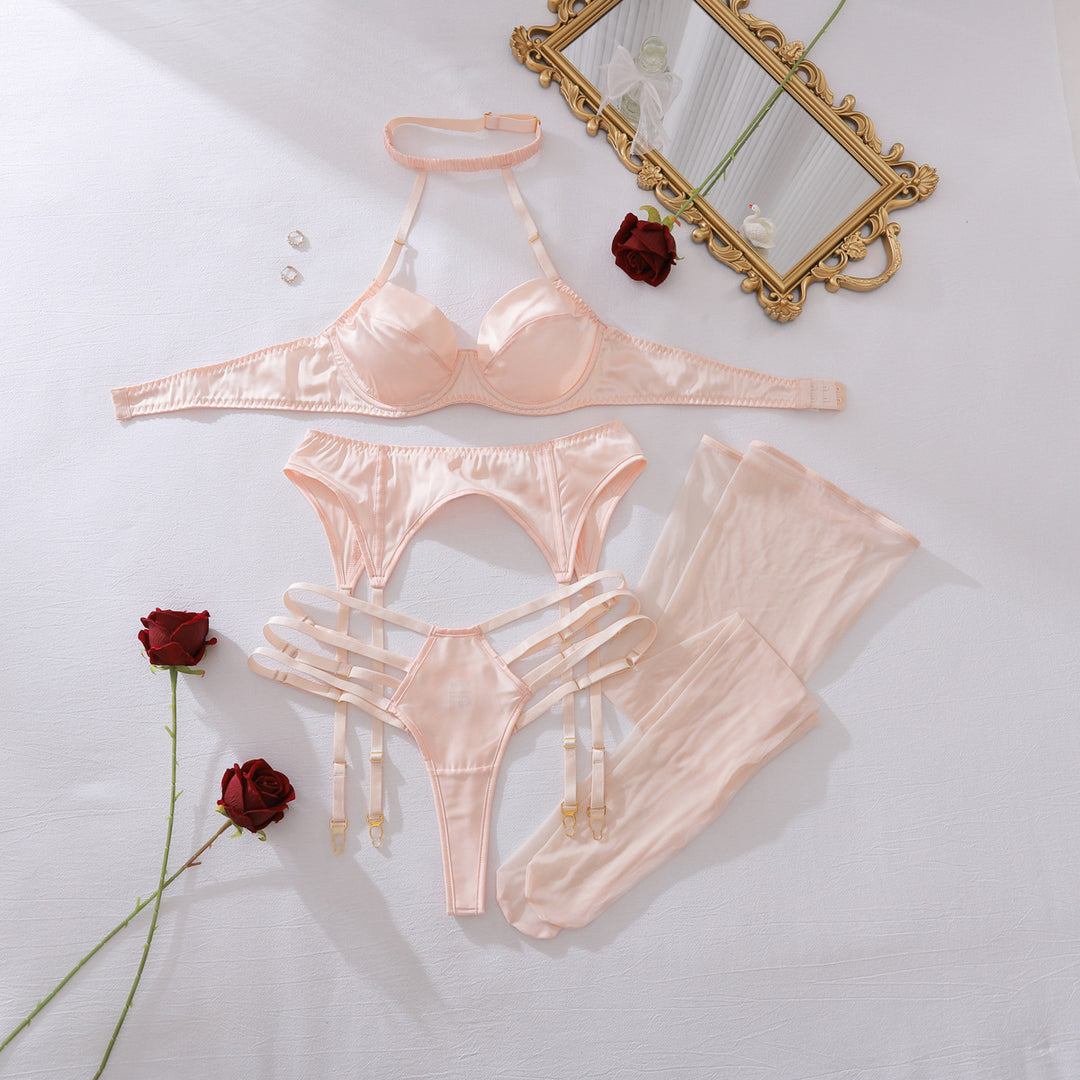 Luxe Strap Seduction Lingerie Set