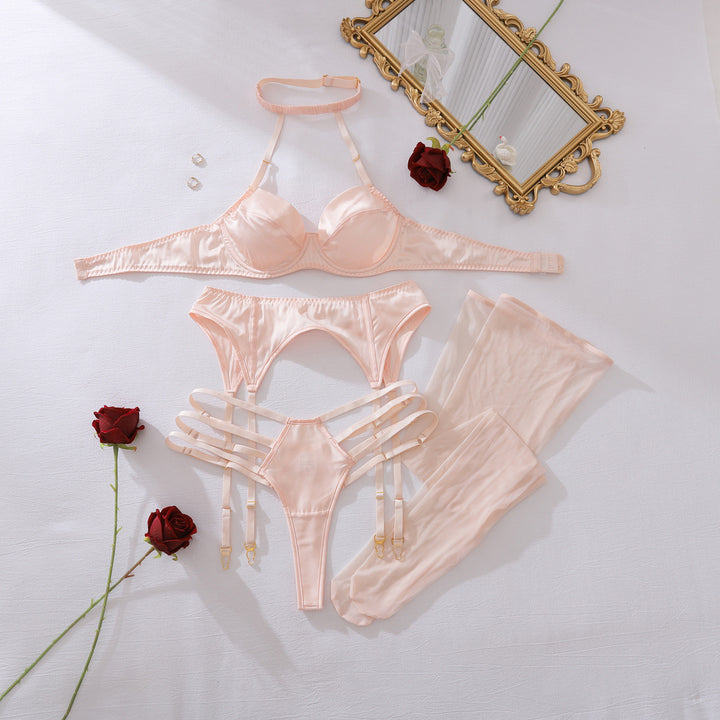 Luxe Strap Seduction Lingerie Set