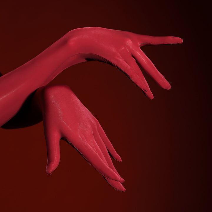 Silken Whisper Five-Finger Gloves