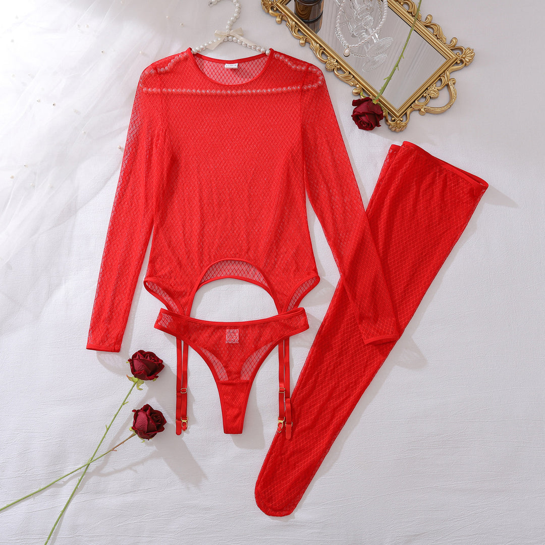 Shadowline Sheer Net Bodysuit