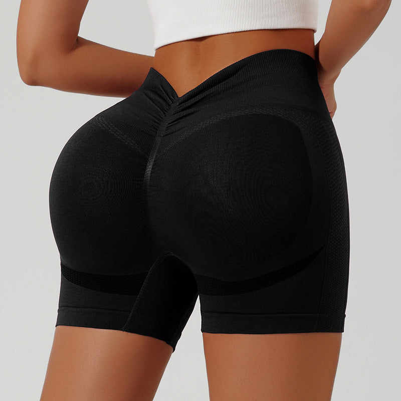Seamless V Back Workout Shorts