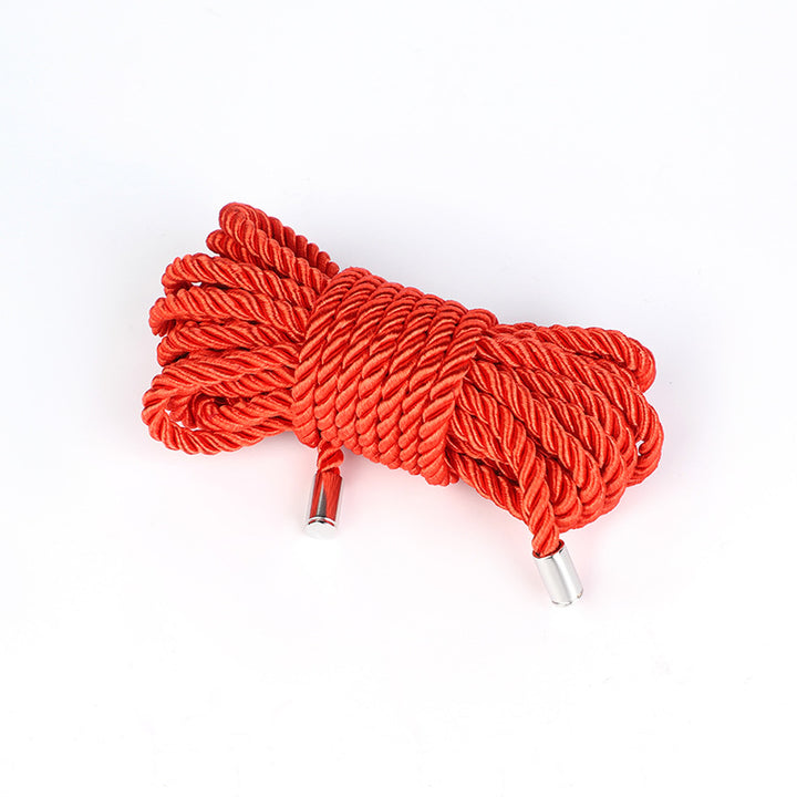 Multi-Color Metallic Tip Rope Bondage