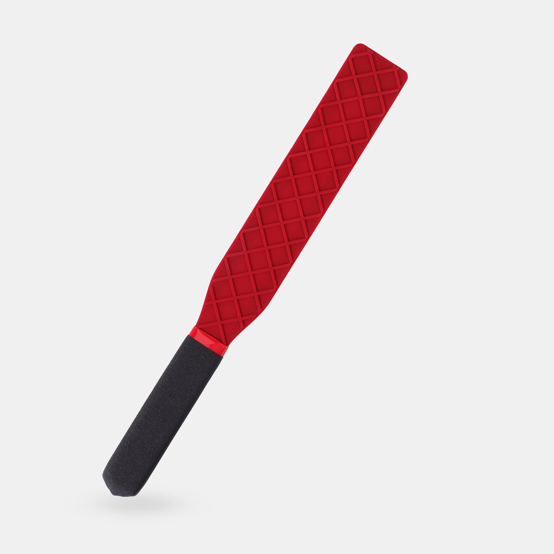 Grid Textured Silicone Spanking Paddle