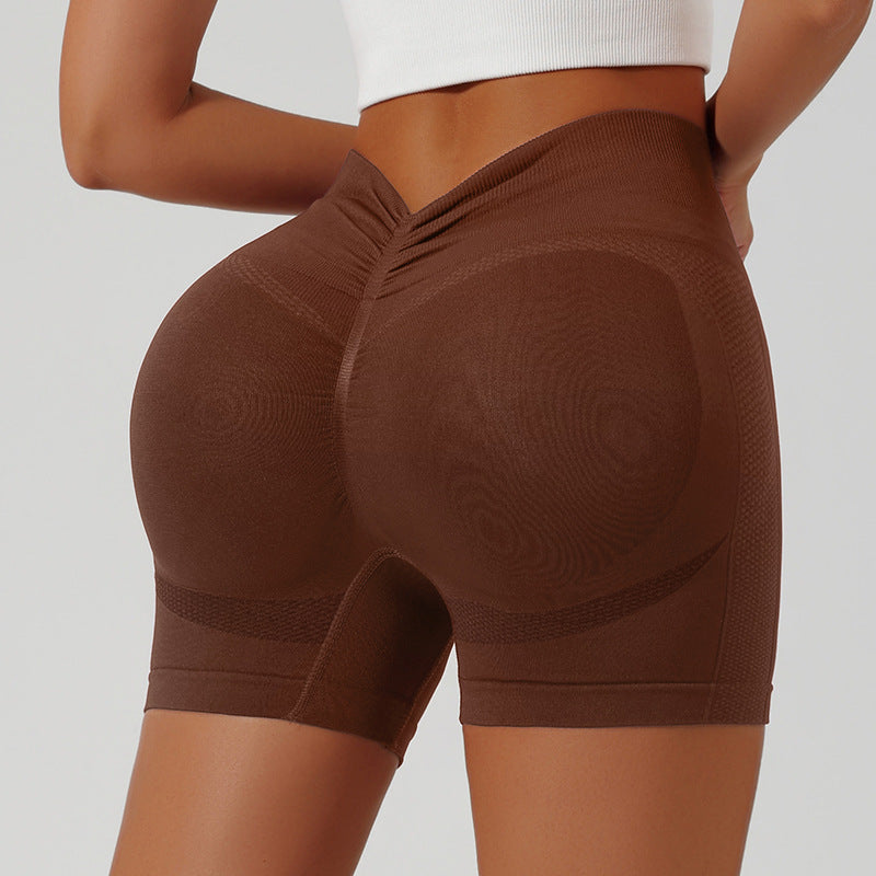 Seamless V Back Workout Shorts
