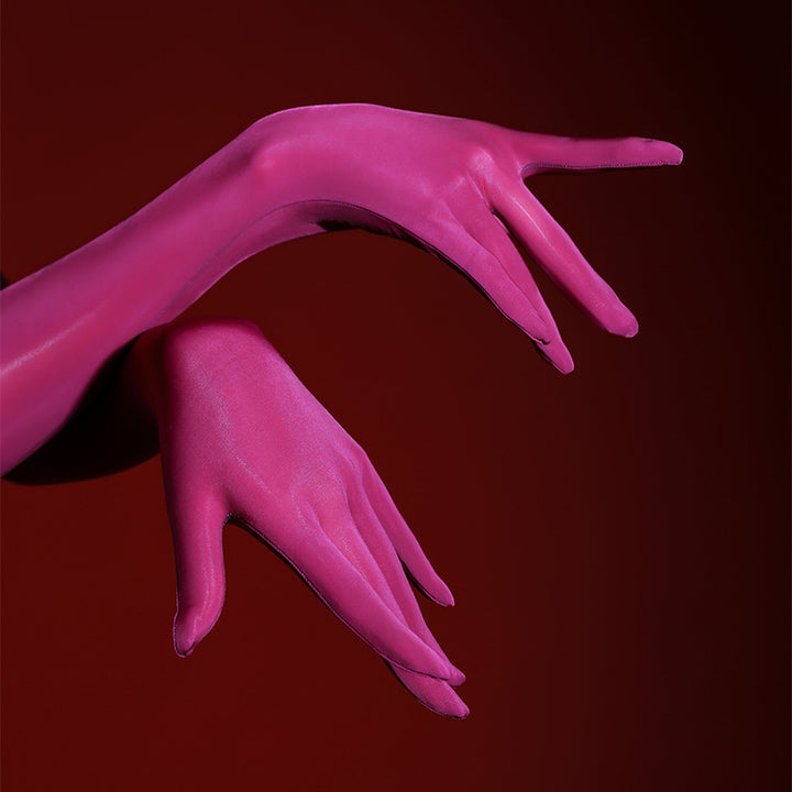 Silken Whisper Five-Finger Gloves