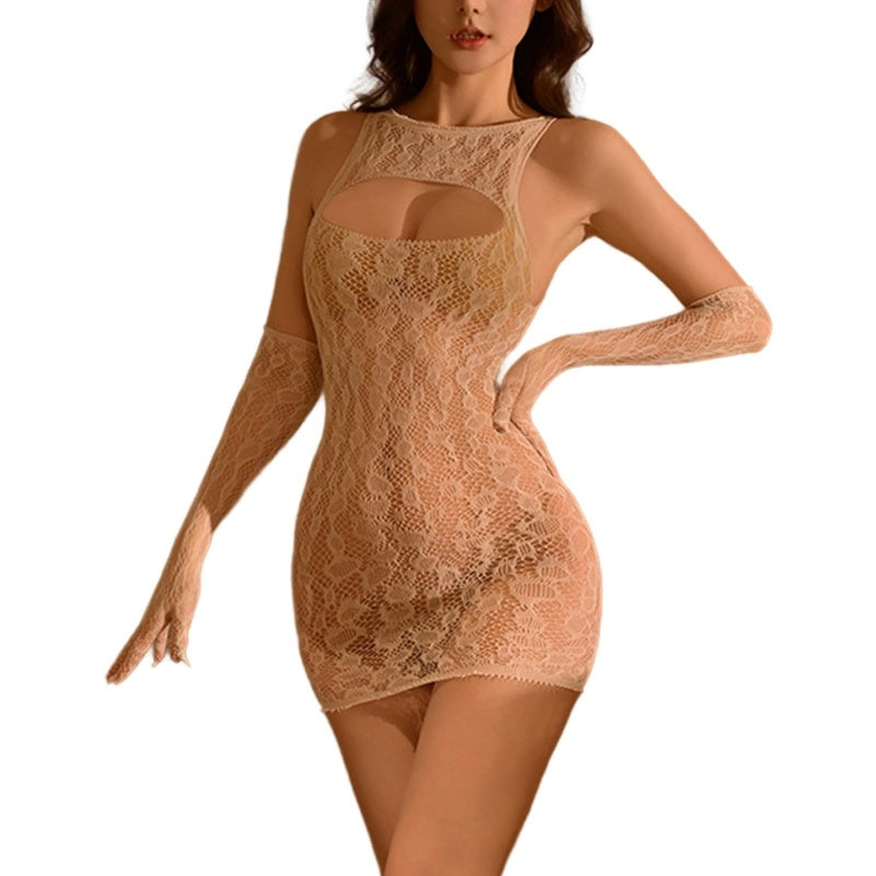 Pure Desire Sheer Mesh Nightdress