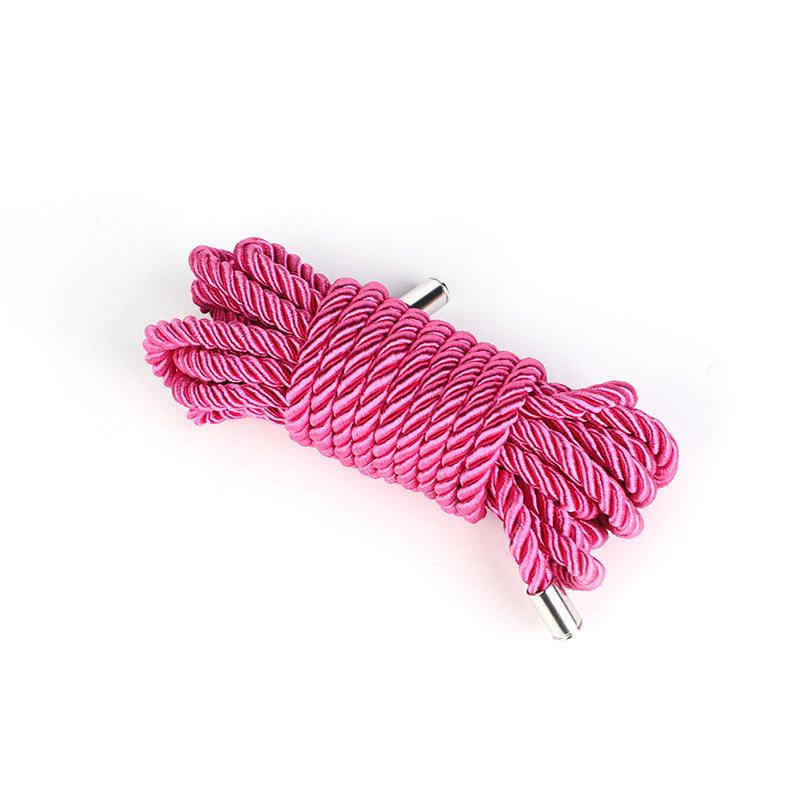 Multi-Color Metallic Tip Rope Bondage
