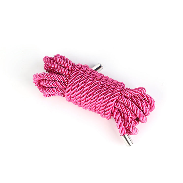 Multi-Color Metallic Tip Rope Bondage