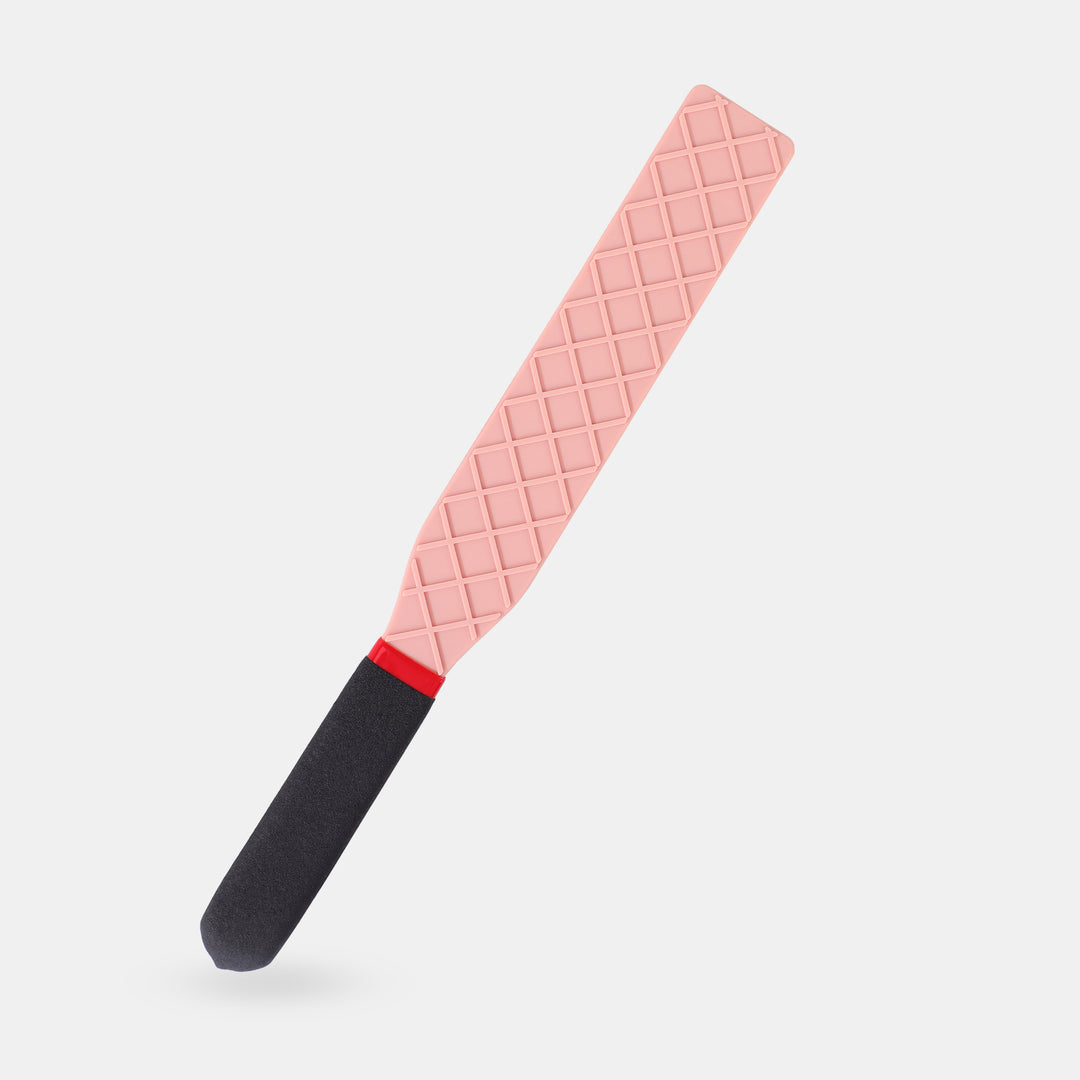 Grid Textured Silicone Spanking Paddle
