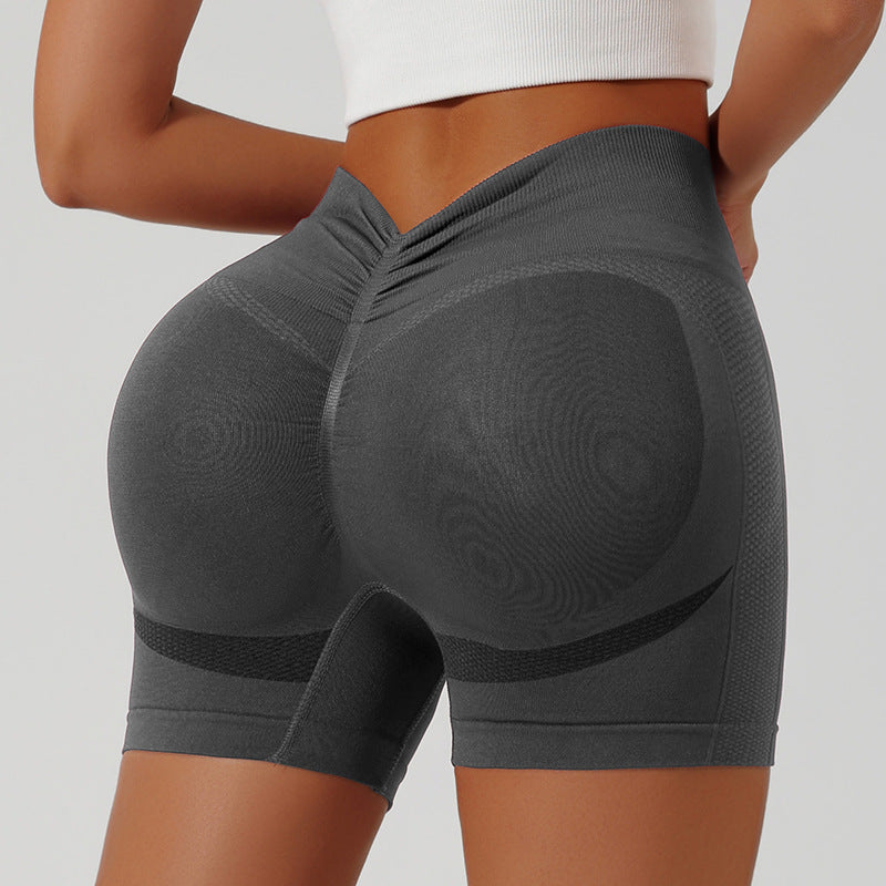 Seamless V Back Workout Shorts