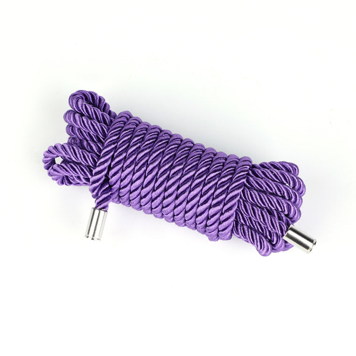 Multi-Color Metallic Tip Rope Bondage