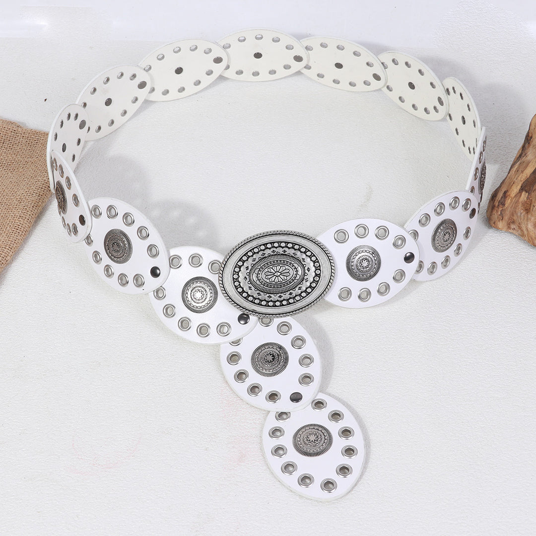 Bohemian Coin Studded Waist & Bust Harness Belt