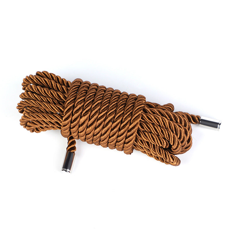 Multi-Color Metallic Tip Rope Bondage
