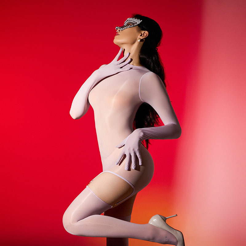 Ultra-Gloss 5D Sheer Bodysuit