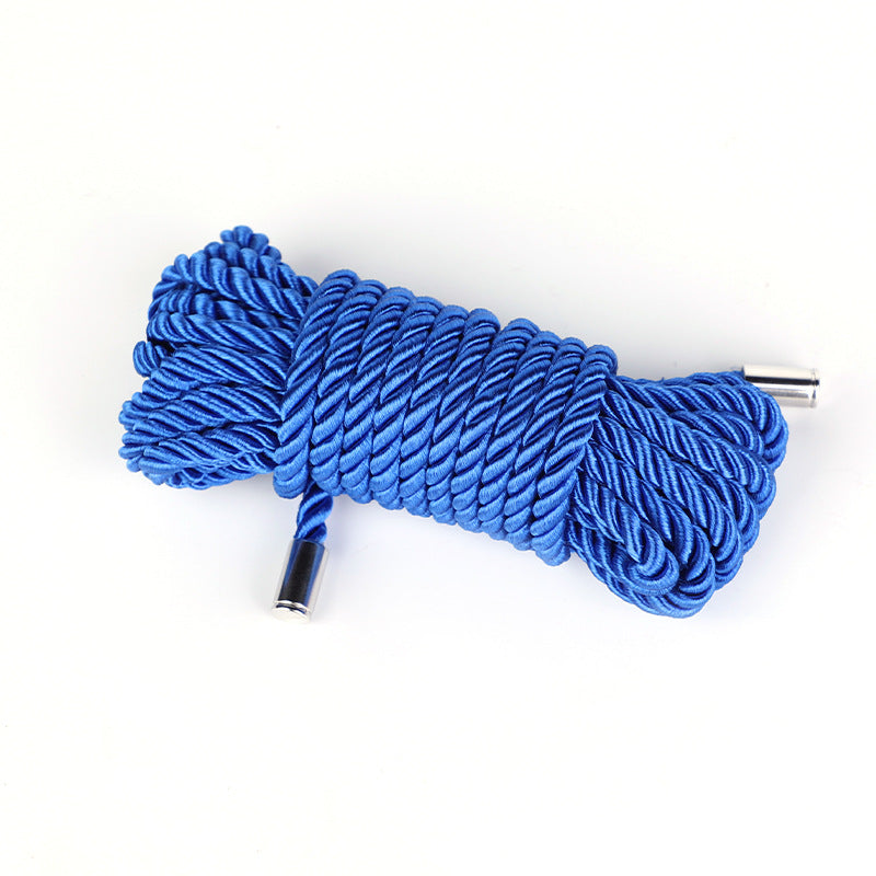 Multi-Color Metallic Tip Rope Bondage
