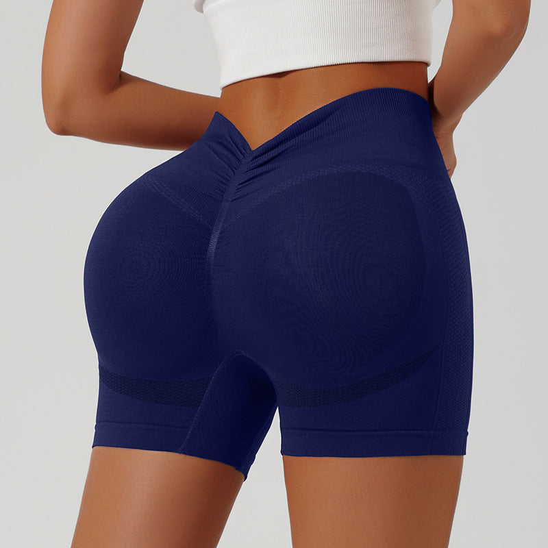 Seamless V Back Workout Shorts