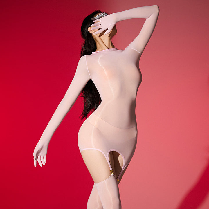 Ultra-Gloss 5D Sheer Bodysuit